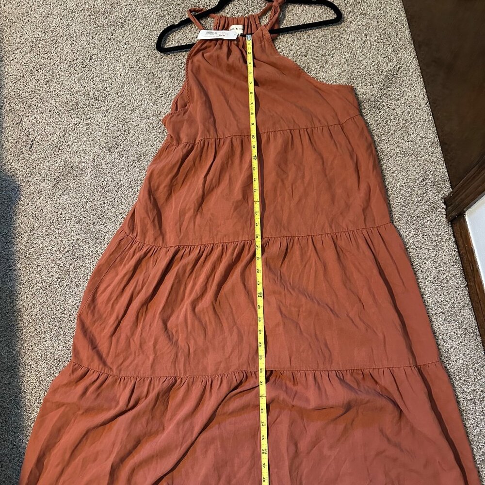 NWT Boho Tiered Cloth and Stone sleeveless Midi dress - Women's size M